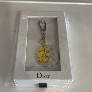 Dior Lily of the Valley Key Holder